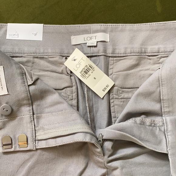 Loft Gray shorts - Picture 3 of 7